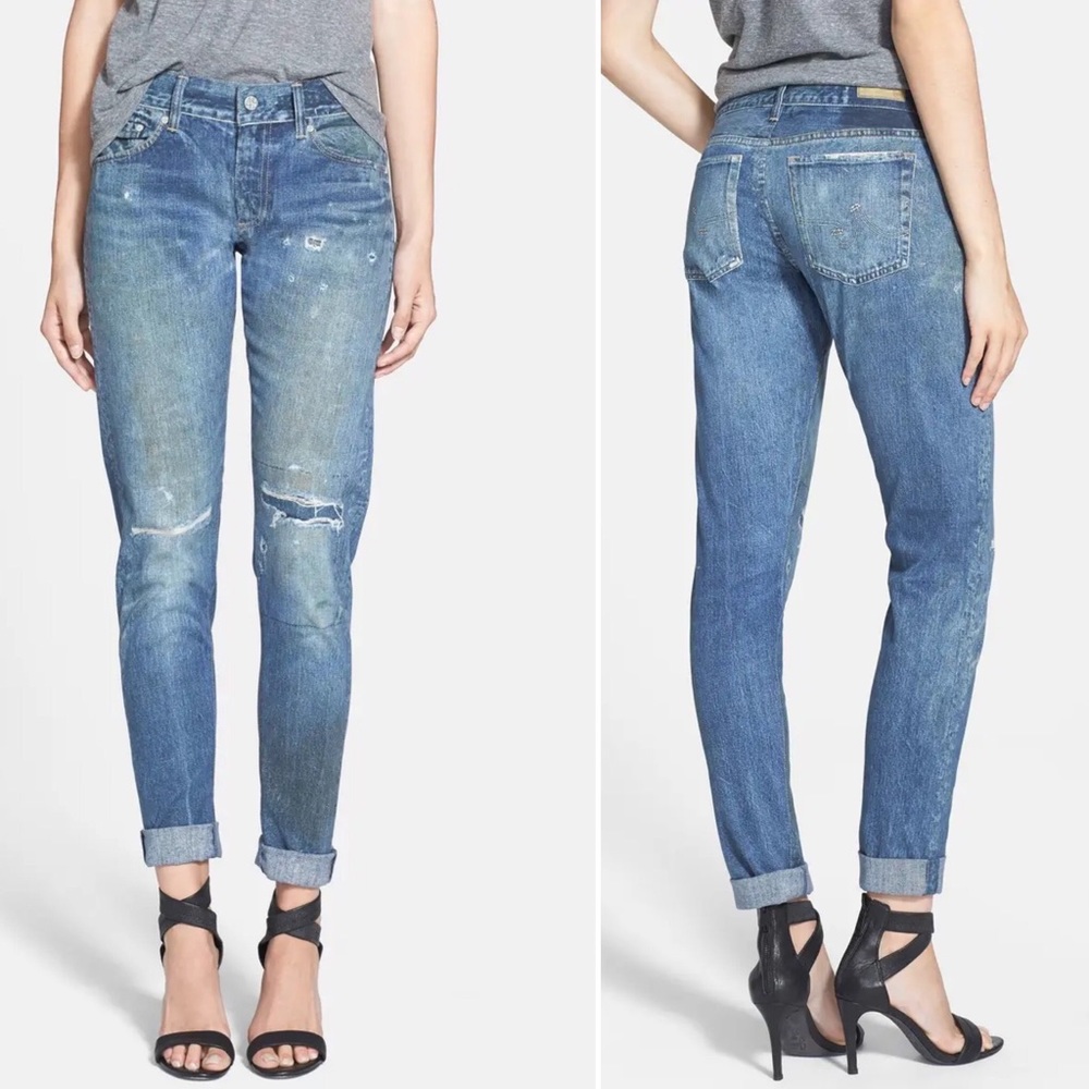 AG Digital Luxe Nikki Relaxed Skinny Jeans Rare